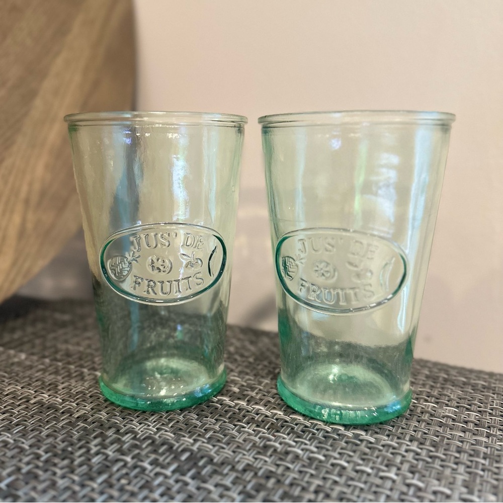 Set of (2) Jus de Fruits Drinking Glass, 11 Oz by Amici Home